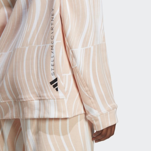 Sudadera Rosa Rubor Adidas By Stella Mccartney Truecasuals Graphic