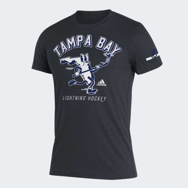 Adidas Camiseta Rayo Negro Melange