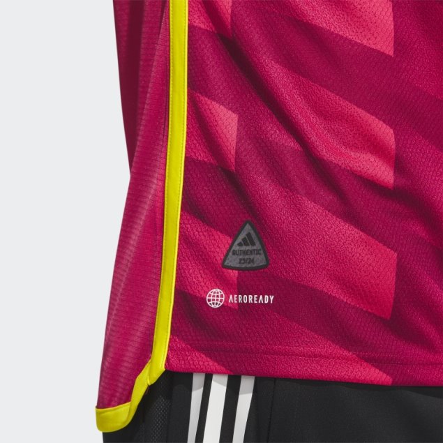 Calle. Camiseta Louis City Sc 23/24 Primera Equipación Auténtico Rosa Adidas