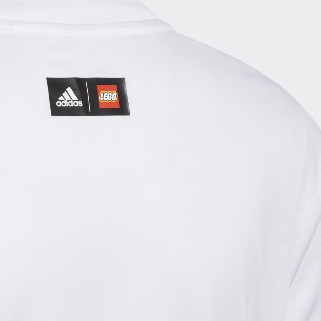 Camiseta Adidas X Lego Play Blanco Caliente