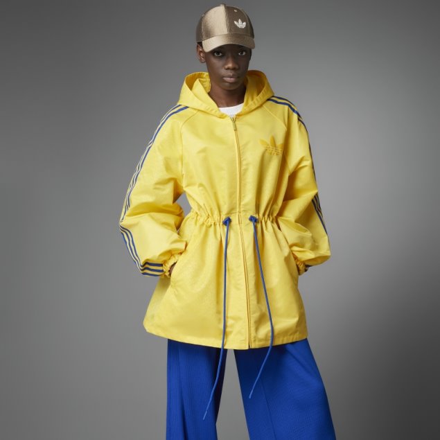 Chaqueta Cortavientos Con Monograma Adicolor Heritage Now Adidas