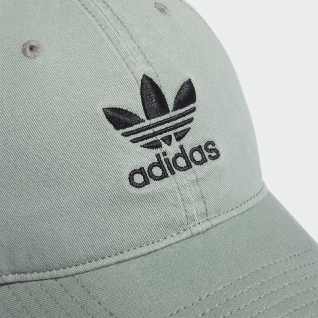 Gorra Holgada Con Tira Trasera Plateada Adidas