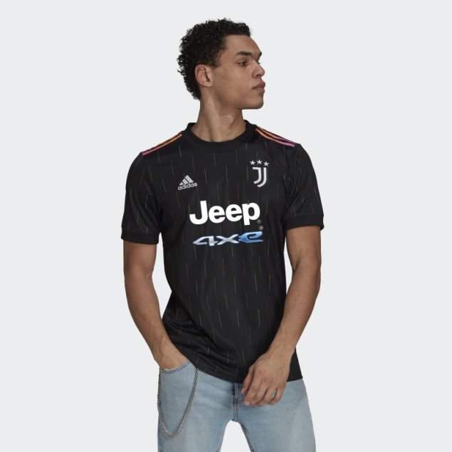 Camiseta Juventus 21/22 Segunda Equipación Negro Adidas