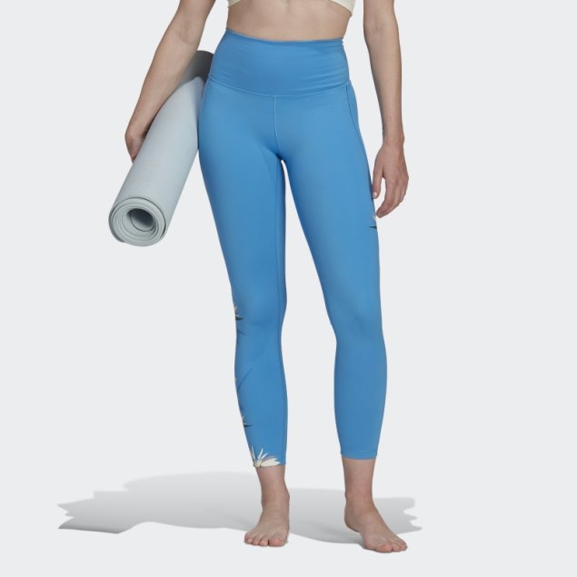 Adidas Thebe Magugu Studio 7/8 Leggings Azul