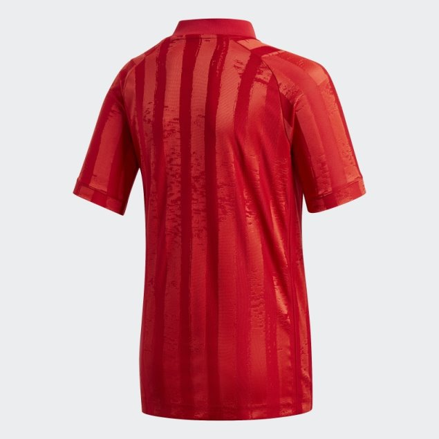 Camiseta De Tenis Freelift Niño Adidas Escarlata