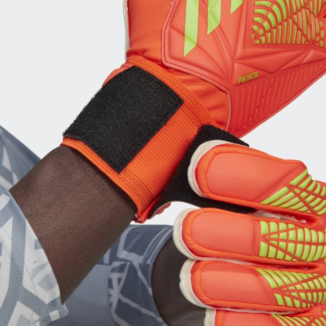 Guantes Predator Edge Match Rojo Adidas