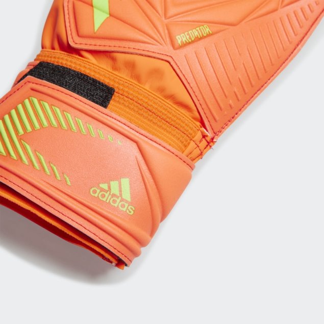Guantes Predator Edge Match Adidas Rojo