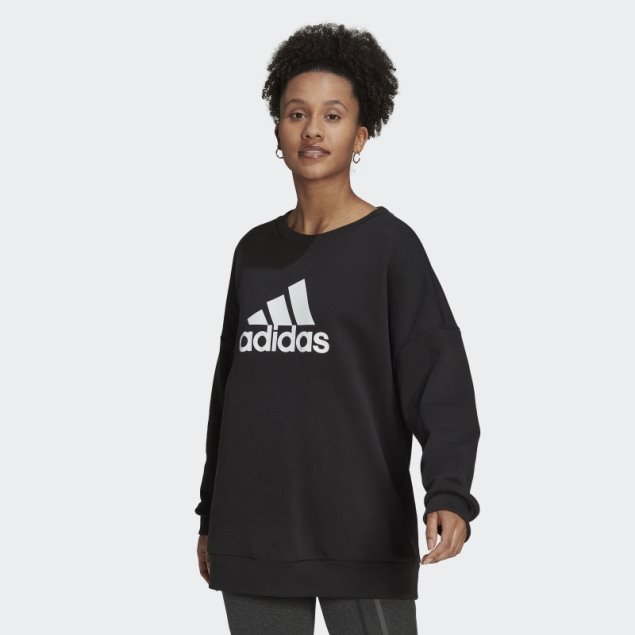Sudadera Negra Con Iconos De Futuro Adidas