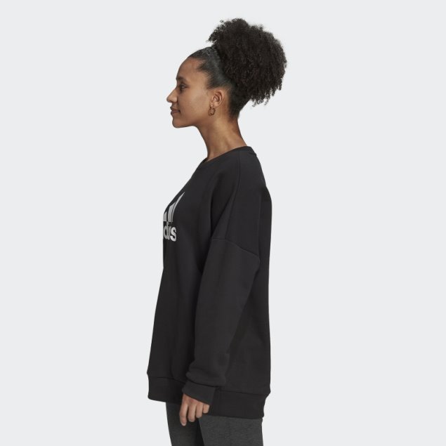Sudadera Negra Con Iconos De Futuro Adidas