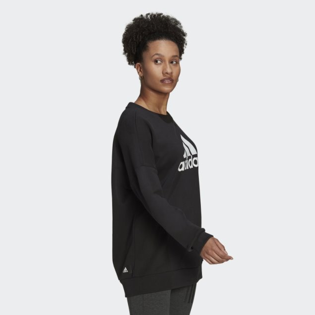 Sudadera Negra Con Iconos De Futuro Adidas