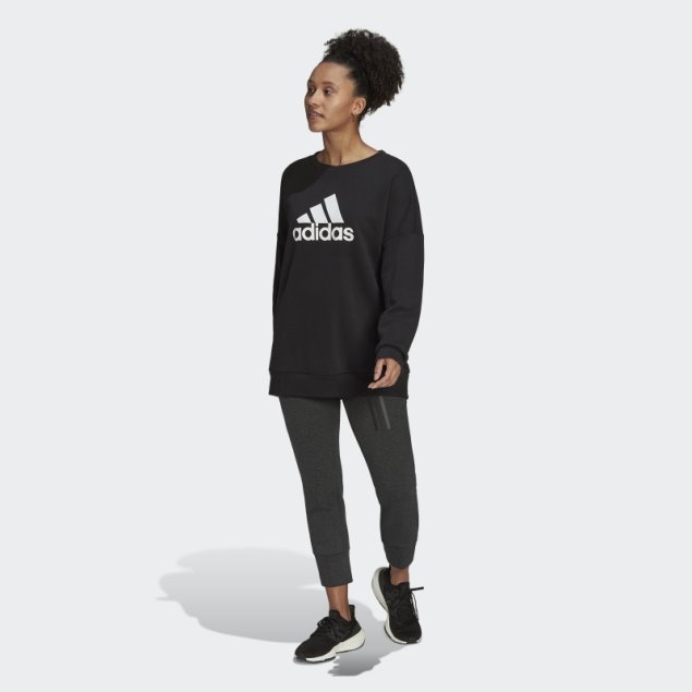 Sudadera Negra Con Iconos De Futuro Adidas
