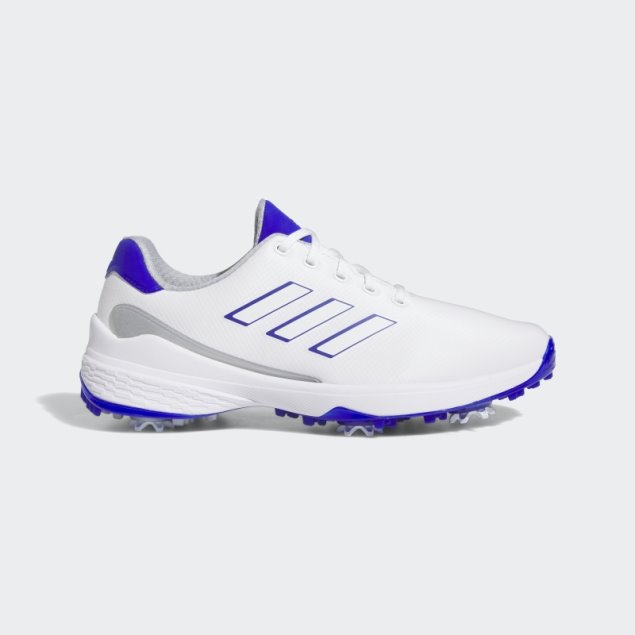 Elegantes Zapatos De Golf Adidas Zg23 Plateados