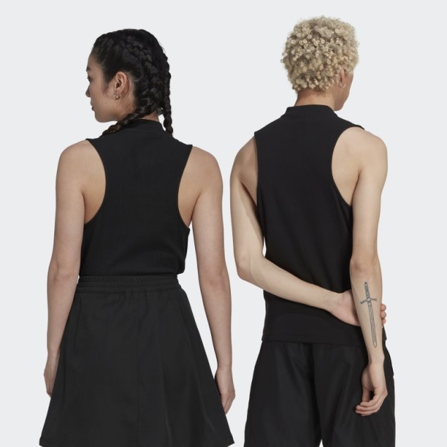 Camiseta Sin Mangas A Medida Adicolor Contempo (género Neutral) Adidas Negro