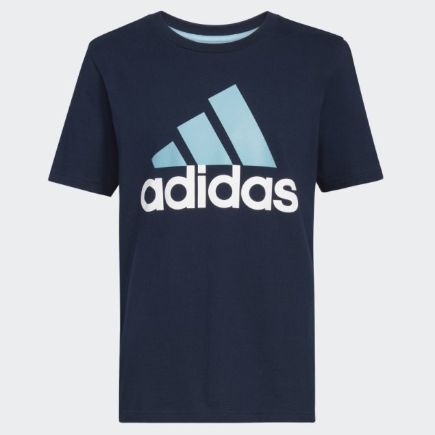Camiseta Ss Dos Tonos Bos Adidas Azul Marino