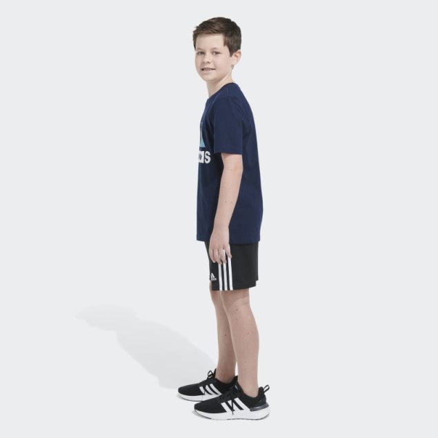 Camiseta Ss Dos Tonos Bos Adidas Azul Marino