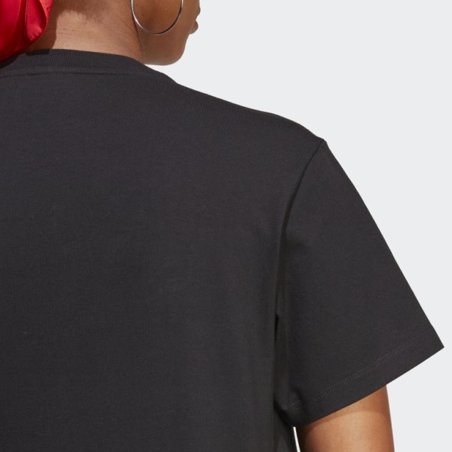 Camiseta Adicolor Negra Classics Trefoil Adidas