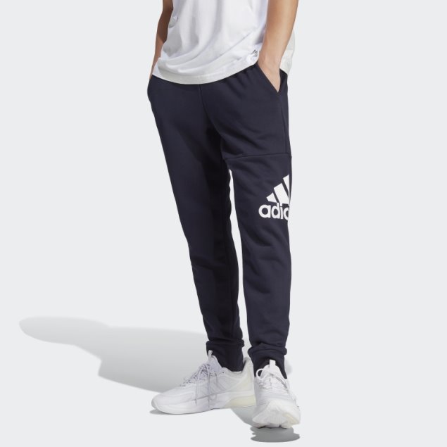 Pantalones Con Logo En Los Puños Cónicos De Felpa Francesa De Ink Essentials Adidas