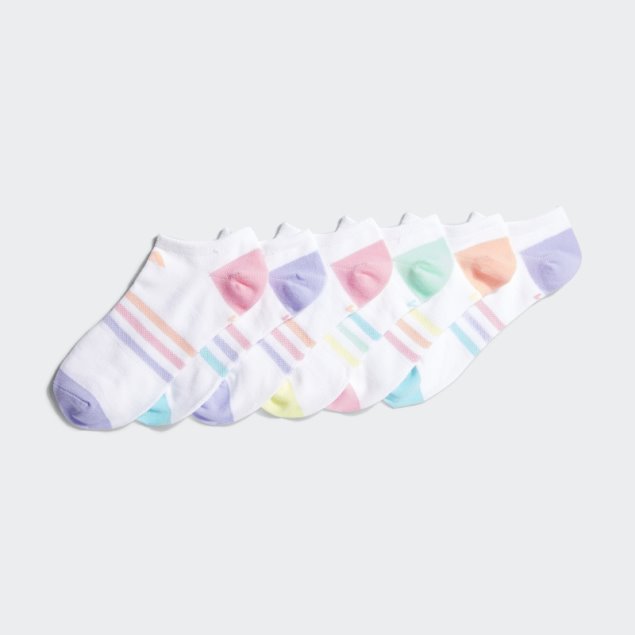 Calcetines Invisibles Superlite 6 Pares Adidas Blanco