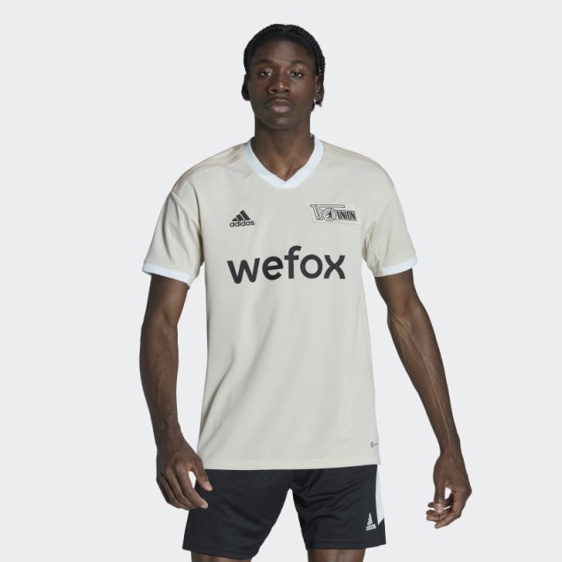 Camiseta Primera Equipación Adidas 1. Fc Union Berlin 22/23 Marfil