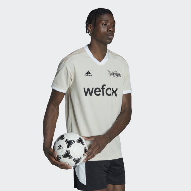 Camiseta Primera Equipación Adidas 1. Fc Union Berlin 22/23 Marfil