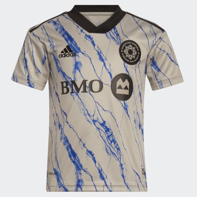 Camiseta Cf Montreal Visitante Adidas Mid Gris