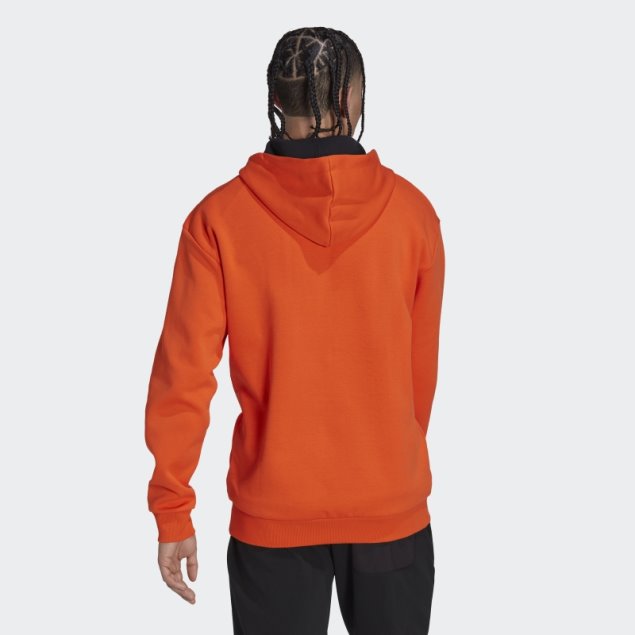 Adidas Sudadera Con Capucha Y Logo Naranja De Terrex