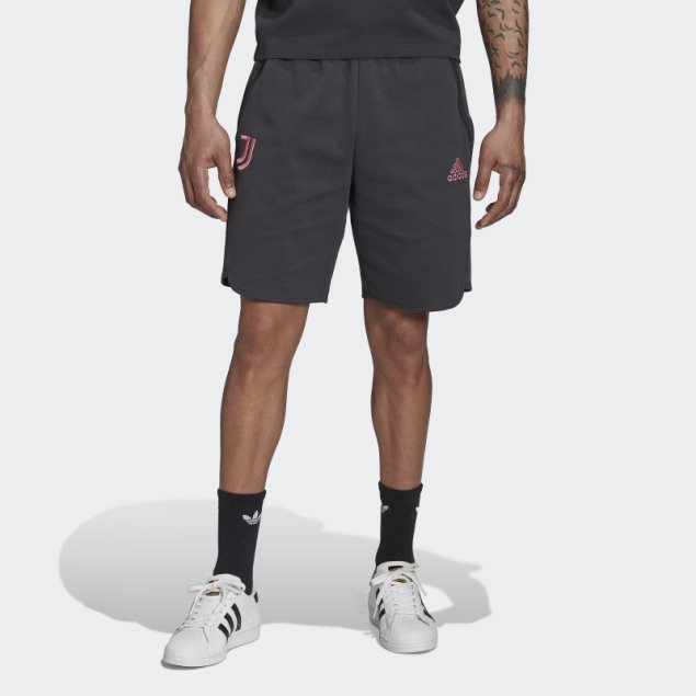 Pantalones Cortos De Viaje De La Juventus De Carbono Adidas