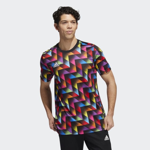 Camiseta Pre-partido Mls Lgbtq+ Adidas Multicolor