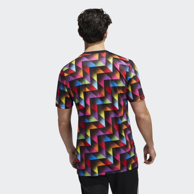 Camiseta Pre-partido Mls Lgbtq+ Adidas Multicolor