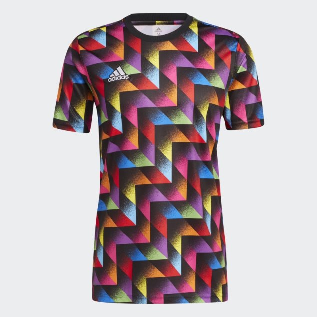 Camiseta Pre-partido Mls Lgbtq+ Adidas Multicolor