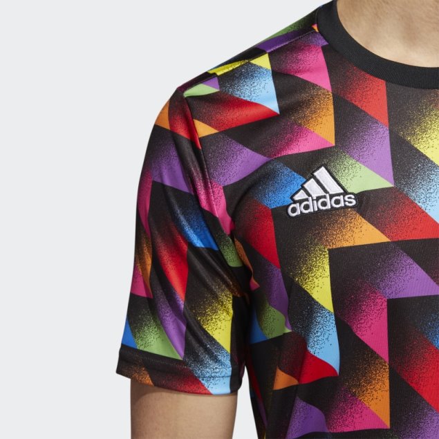 Camiseta Pre-partido Mls Lgbtq+ Adidas Multicolor