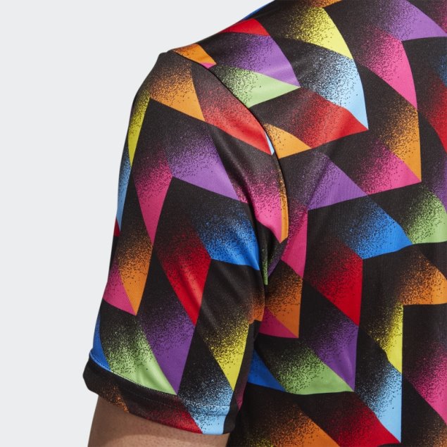 Camiseta Pre-partido Mls Lgbtq+ Adidas Multicolor