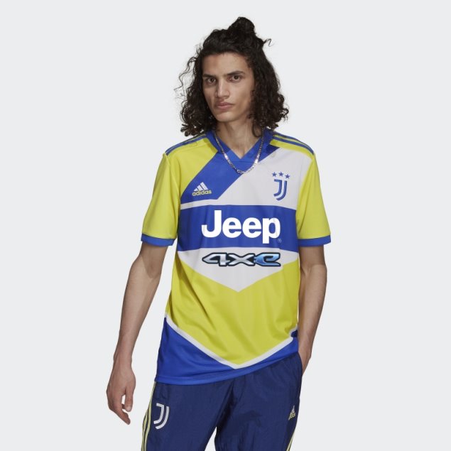 Adidas Juventus 21/22 Tercera Camiseta Hi-res Azul
