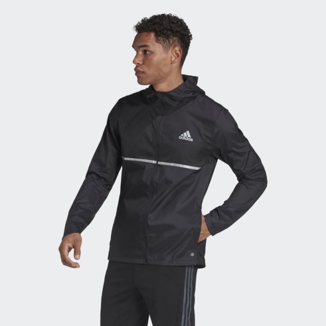 Chaqueta Adidas Own The Run Plateada