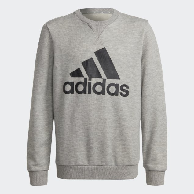 Sudadera Essentials Gris Medio Adidas