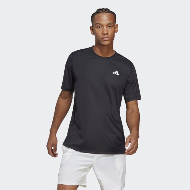 Camiseta Club Tenis Adidas Negra