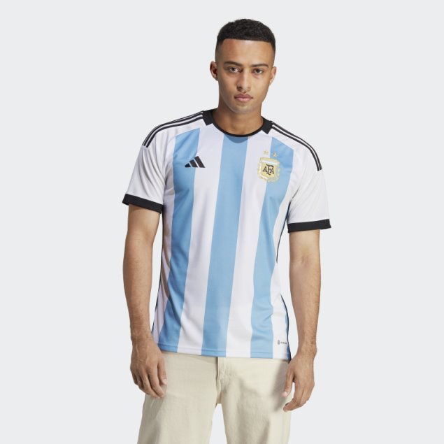 Camiseta Adidas Argentina 22 Primera Equipación Blanca