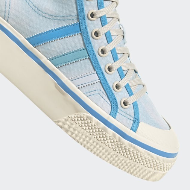 Zapatillas Adidas Nizza Plataforma Mid Blancas