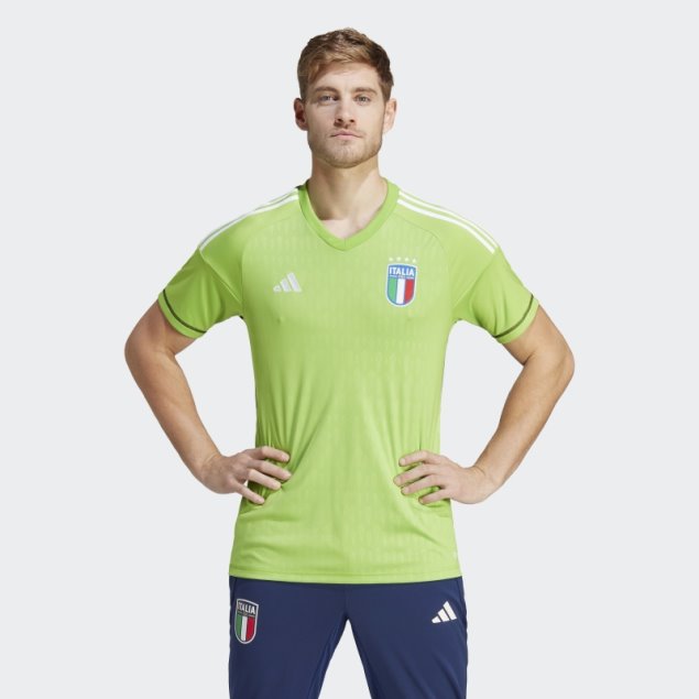 Camiseta De Portero Adidas Sol Green2 Italia 23
