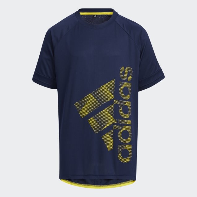 Camiseta Adidas Logo Of Sport Azul Marino