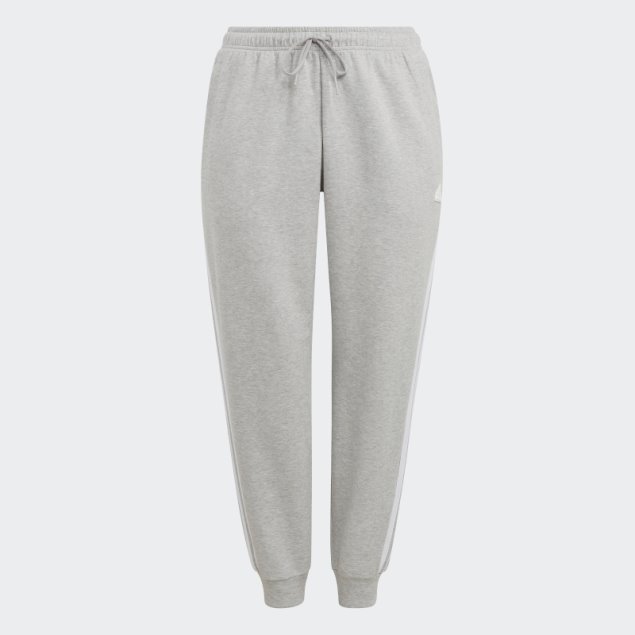 Iconos Del Futuro De La Moda Pantalones Regulares De 3 Rayas (tallas Grandes) Adidas Gris Medio