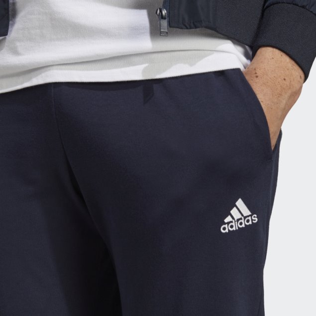 Joggers Adidas Essentials De Punto Sencillo Con Puños Elásticos Cónicos