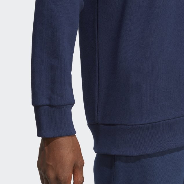 Sudadera Adidas Adicolor Classics Trefoil Cuello Redondo Noche Añil