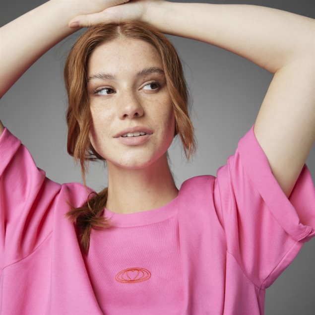 Camiseta San Valentin Adidas Magenta