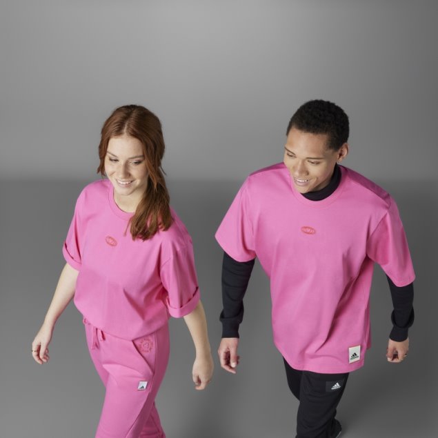 Camiseta San Valentin Adidas Magenta