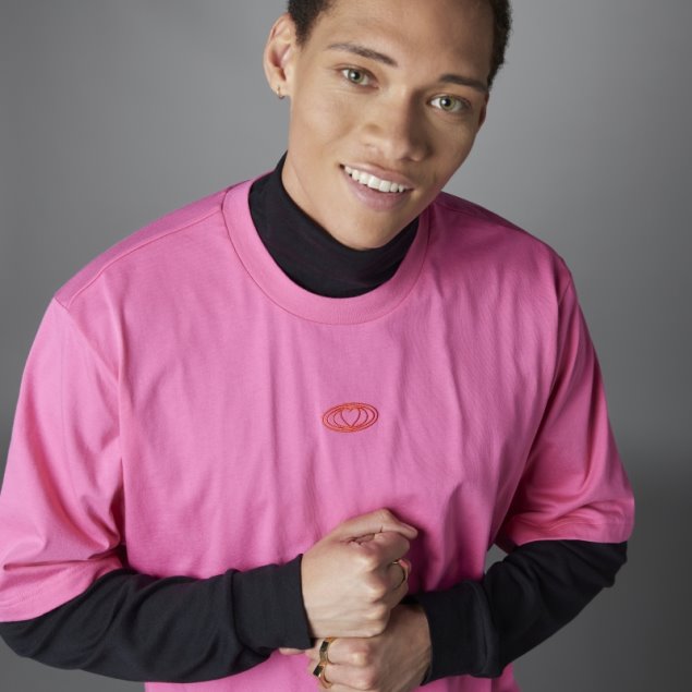 Camiseta San Valentin Adidas Magenta