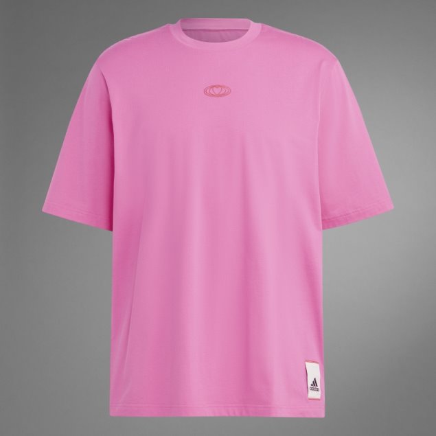 Camiseta San Valentin Adidas Magenta