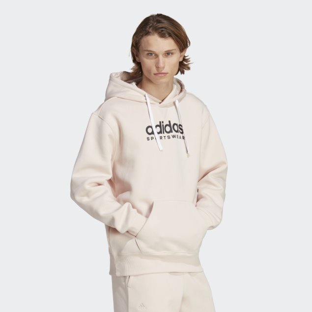 All Szn Fleece Graphic Sudadera Con Capucha Cuarzo Adidas