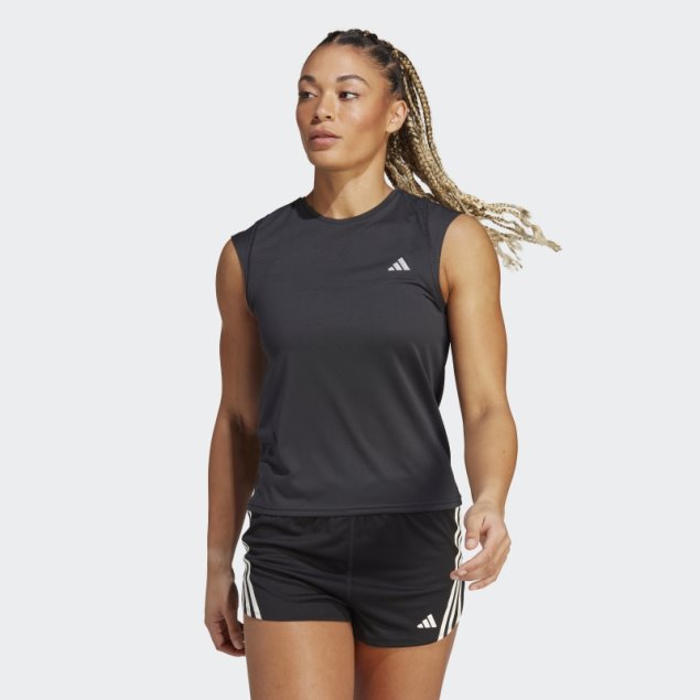 Camiseta Negra X-city Running Heat.rdy Adidas