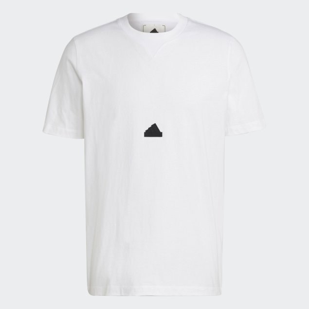 Camiseta Clásica Adidas Blanca